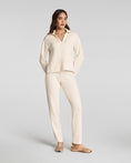 Load image into Gallery viewer, Airessentials Long Sleeve Polo Top - The Posh Loft