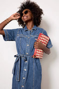 Load image into Gallery viewer, Alma Denim Midi Dress - The Posh Loft