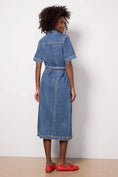 Load image into Gallery viewer, Alma Denim Midi Dress - The Posh Loft