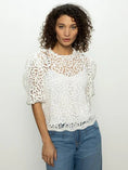 Load image into Gallery viewer, Cherished Lace Tee White - The Posh Loft