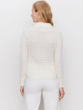 Load image into Gallery viewer, Dreamgirl Lace Button Up Top Chalk - The Posh Loft
