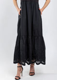 Load image into Gallery viewer, Elliott Lauren Black Eyelet Dress - The Posh Loft