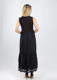 Load image into Gallery viewer, Elliott Lauren Black Eyelet Dress - The Posh Loft