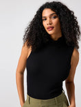 Load image into Gallery viewer, Essential Sleeveless Mock Neck Tank - The Posh Loft