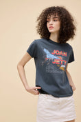 Load image into Gallery viewer, Joan Jett Fighter Reverse GF Tee - The Posh Loft