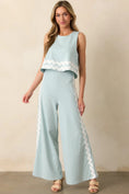 Load image into Gallery viewer, Kayla Ancient Waters Cotton Jumpsuit - The Posh Loft