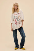 Load image into Gallery viewer, Kick Off Your Boots One Size Tee - Dirty White - The Posh Loft