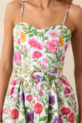 Load image into Gallery viewer, Lauren Secret Garden Belted Cotton Midi Dress - The Posh Loft