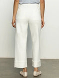 Load image into Gallery viewer, Luna Cuffed Standard Rise Jeans Bleached White - The Posh Loft