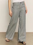 Load image into Gallery viewer, Marine Full Length Semi High Rise Pant Galley Stripe - The Posh Loft