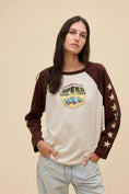 Load image into Gallery viewer, Speed Racer Oversized Raglan Long Sleeve - The Posh Loft