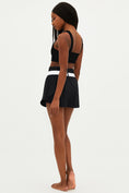Load image into Gallery viewer, Coast Tennis Skirt Black