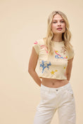 Load image into Gallery viewer, Western Flash Pointelle Tee - The Posh Loft