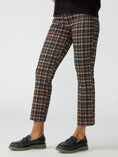 Load image into Gallery viewer, Carnaby Kick Crop Semi High Rise Legging - The Posh Loft
