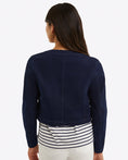 Load image into Gallery viewer, Denim Collarless Jacket - The Posh Loft