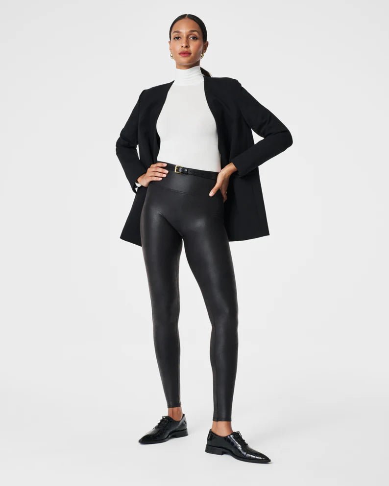 Leather Fabric Spanx Faux Leather Petite Leggings Faux Leather