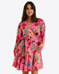Load image into Gallery viewer, Jordan Long-Sleeve Wrap Dress - The Posh Loft