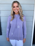 Load image into Gallery viewer, Long Sleeve Drawstring Crew Neck Sweater - The Posh Loft
