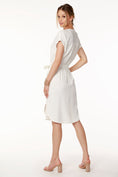 Load image into Gallery viewer, Round Hem Surplice Dress - The Posh Loft