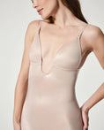 Load image into Gallery viewer, Suit Your Fancy Plunge Low-Back Mid-thigh Bodysuit - The Posh Loft
