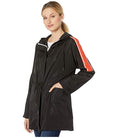 Load image into Gallery viewer, Zip Front Hooded Anorak Jacket With Contrast Tape - The Posh Loft
