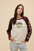 Load image into Gallery viewer, Speed Racer Oversized Raglan Long Sleeve
