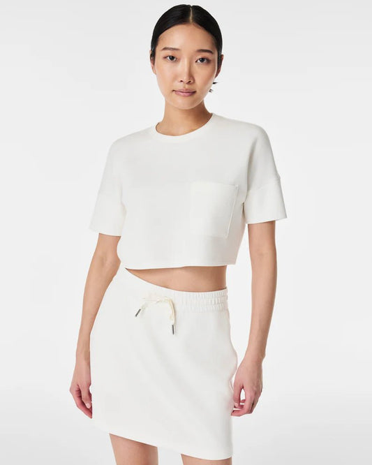 AirEssentials Cropped Pocket Tee - The Posh Loft