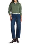AirEssentials Half Zip in Eucalyptus - The Posh Loft