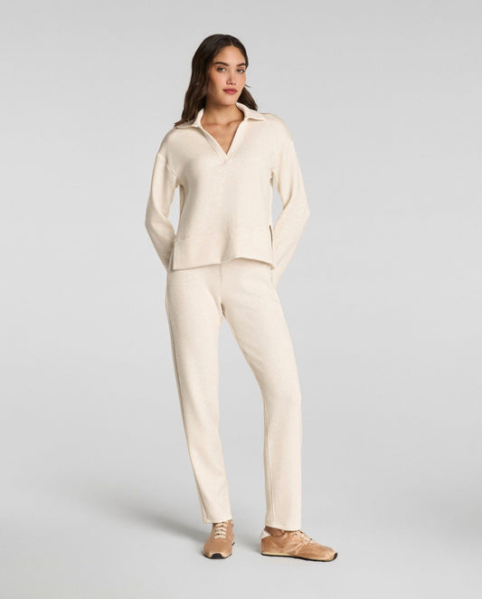 Airessentials Long Sleeve Polo Top - The Posh Loft