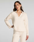 Load image into Gallery viewer, Airessentials Long Sleeve Polo Top - The Posh Loft

