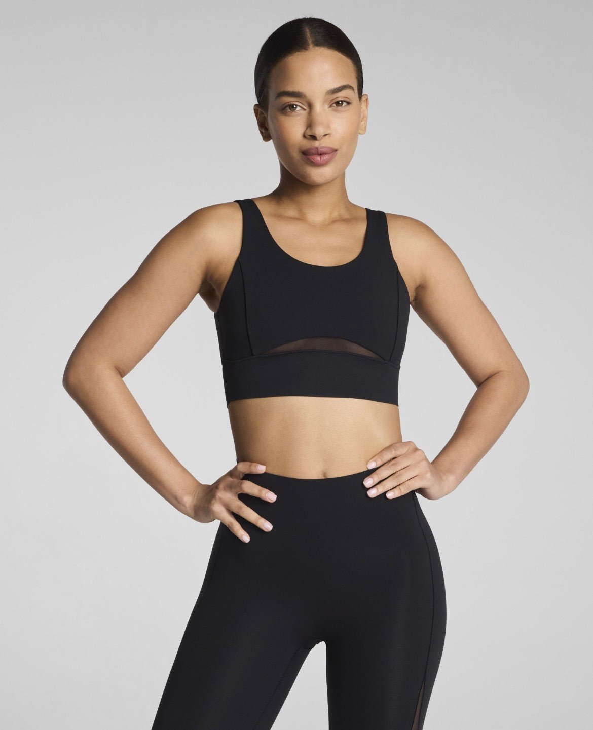 Bodyline Sheerious Longline Sports Bra - The Posh Loft
