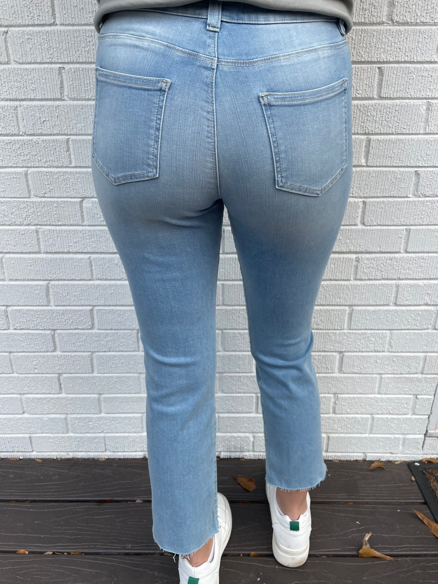 Bootcut Cropped Jean - The Posh Loft