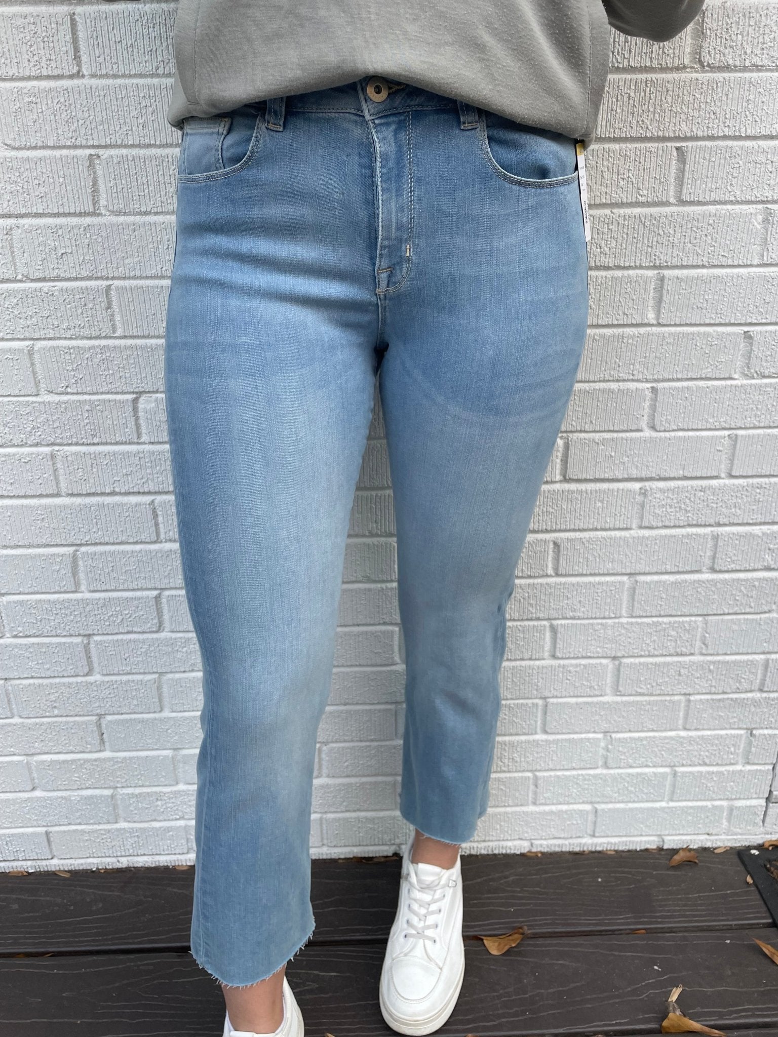 Bootcut Cropped Jean - The Posh Loft