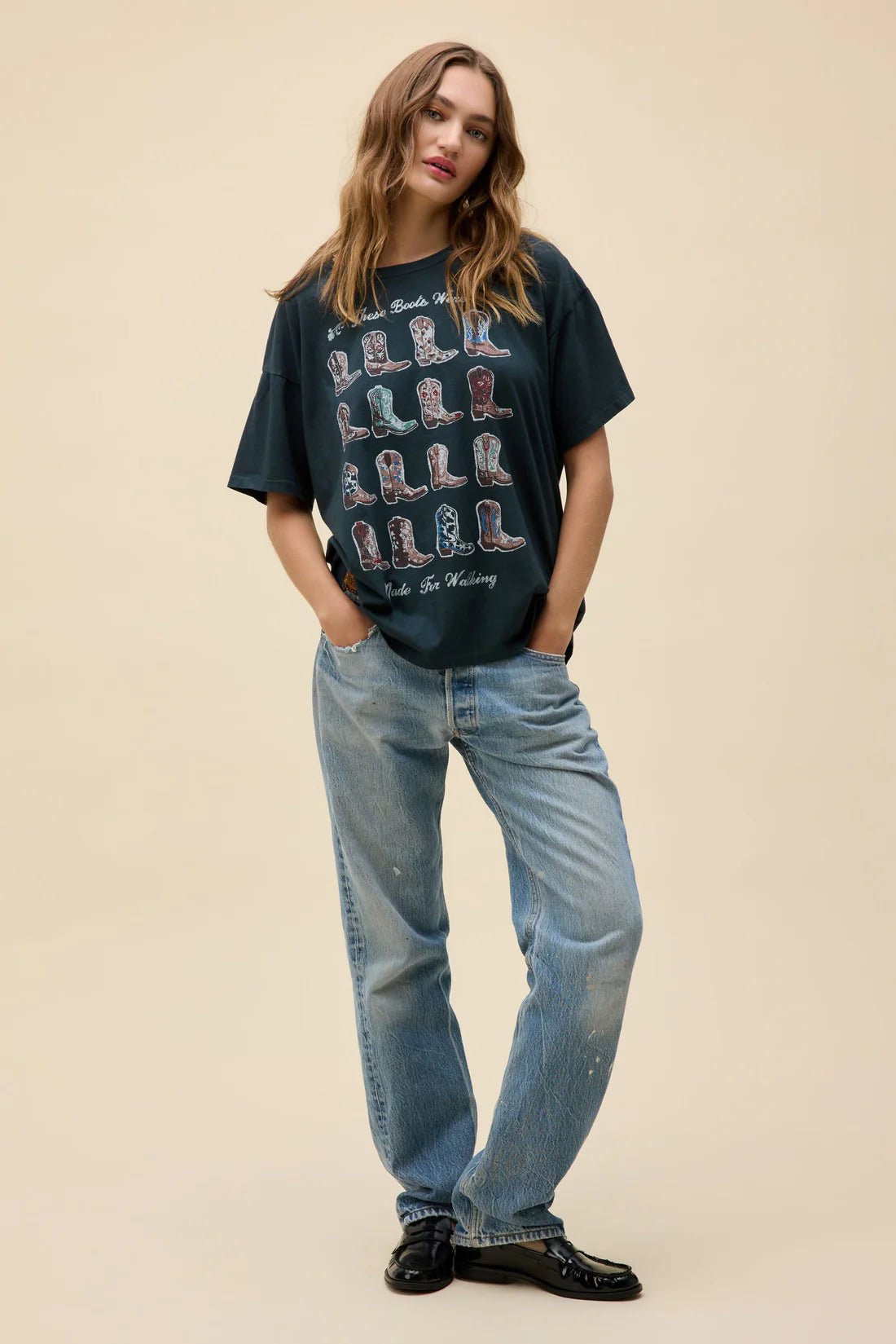 Boots For Walking Merch Tee - The Posh Loft