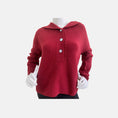 Load image into Gallery viewer, Button - Up Hooded Sweater - The Posh Loft
