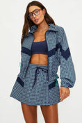 Load image into Gallery viewer, Casen Jacket Twilight Tides Geo - The Posh Loft
