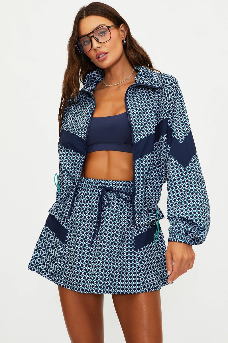 Casen Jacket Twilight Tides Geo - The Posh Loft