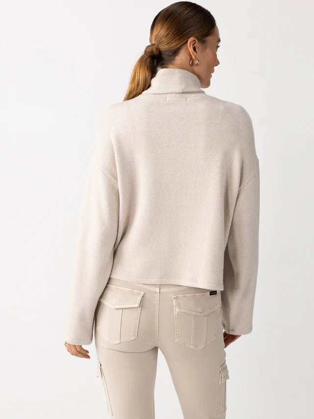 Cozy Lurex Popover - The Posh Loft