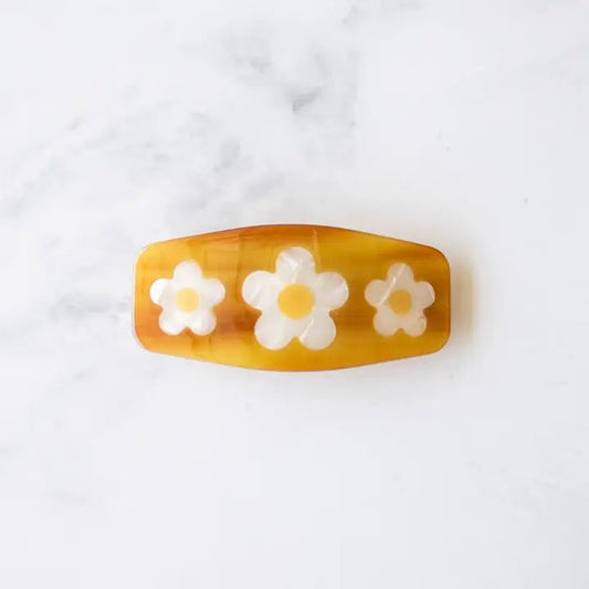 Eco Dreaming Daisy Hair Barrette - The Posh Loft