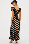 Load image into Gallery viewer, Elodie Dress in Midnight Polka Dot - The Posh Loft
