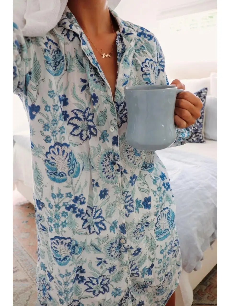 Jane Ann Pajama Dress - The Posh Loft