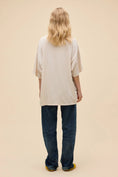 Load image into Gallery viewer, Kick Off Your Boots One Size Tee - Dirty White - The Posh Loft
