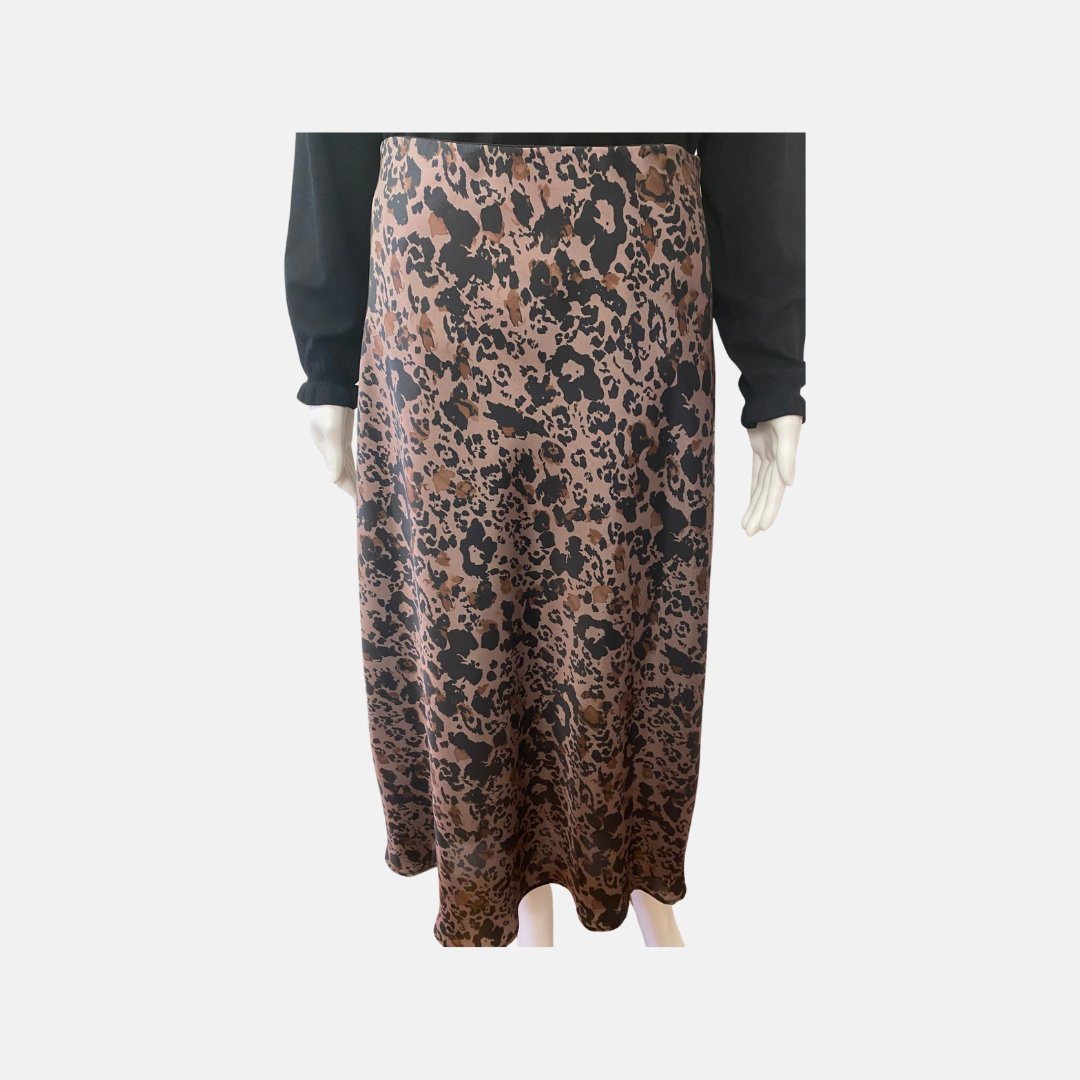 Leopard Midi Skirt - The Posh Loft