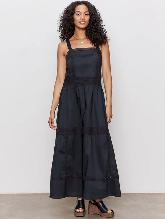 Lucky You Dress Black - The Posh Loft