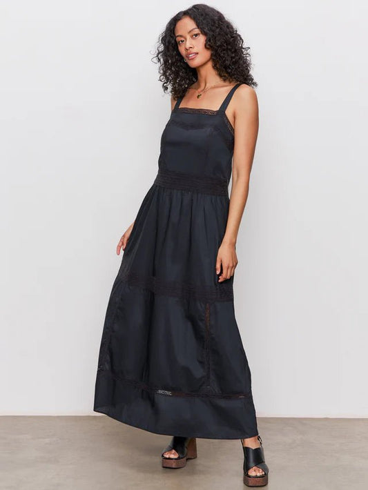 Lucky You Dress Black - The Posh Loft