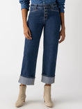 Load image into Gallery viewer, Luna Cuffed Standard Rise Jeans - The Posh Loft
