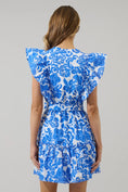 Load image into Gallery viewer, Magee Floral Ruffle Mini Dress - The Posh Loft
