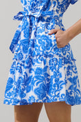 Load image into Gallery viewer, Magee Floral Ruffle Mini Dress - The Posh Loft
