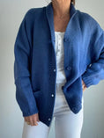 Load image into Gallery viewer, Mermaid Varsity Cardigan - The Posh Loft
