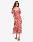 Load image into Gallery viewer, Mindy Midi Dress In Stretch Mesh - The Posh Loft
